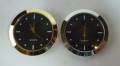 Clock Inserts 55mm Black Face White Dots 