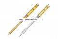 Letter  Opener Kit  In Gold and Chrome 