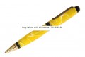  Acrylic Pen Blanks Ivory Yellow with White Line TW-BS25-BL
