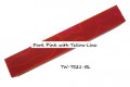 Acrylic Pen Blank Dark Pink With Yellow Line TW-TS21-BL