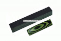 Laminated Pen Blank   Black -Green   TW-CWBG03 