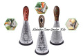 Stainless Steel Cone Kitchen Grater Kits TW-PK665